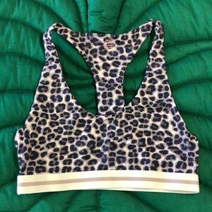 Mai swimwear / Mai underwear racerback top. Size XL. Cheetah print.
